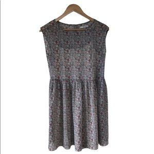 HP🎉MADEWELL Sharon Floral Tie Back Mini Dress